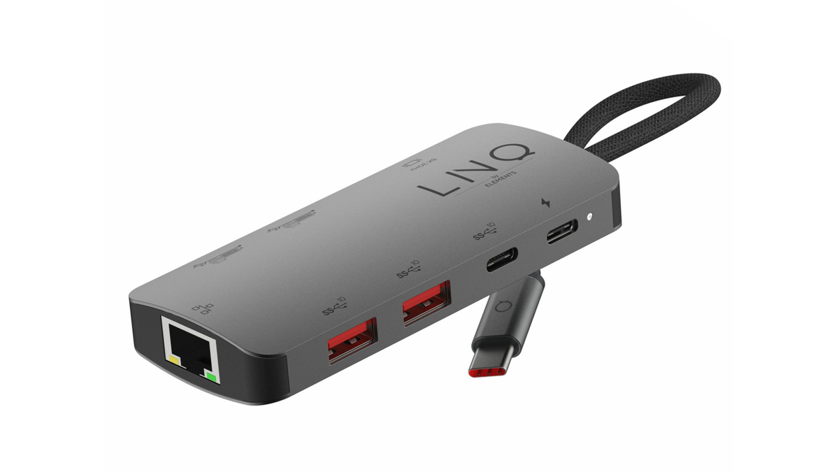 LINQ 8-in-1 8K Pro Studio USB-C Hub Aanbieding - iBOOD