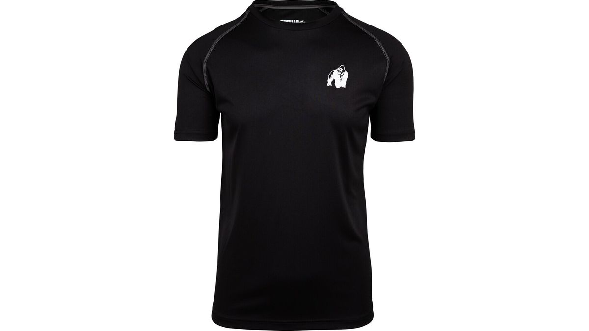 Gorilla Wear Herren Performance T-Shirt – Atmungsaktives Sportshirt Aus 100% Polyester, Regular Fit