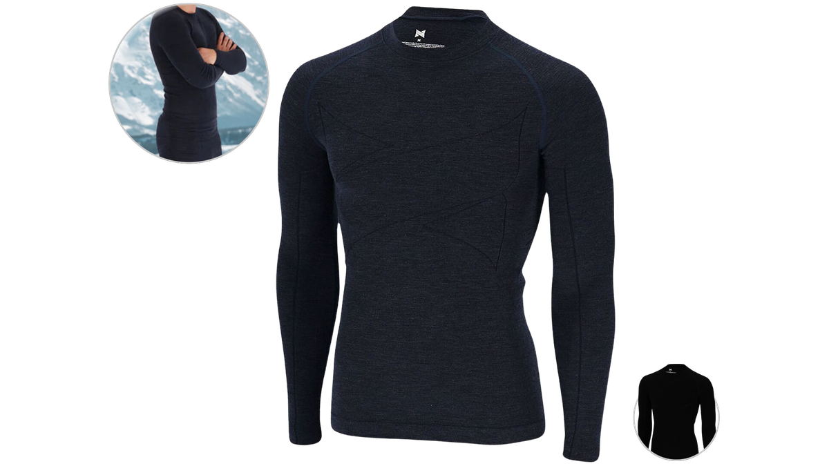 Heat Essentials Merino Wool Thermo Shirt Aanbieding - iBOOD