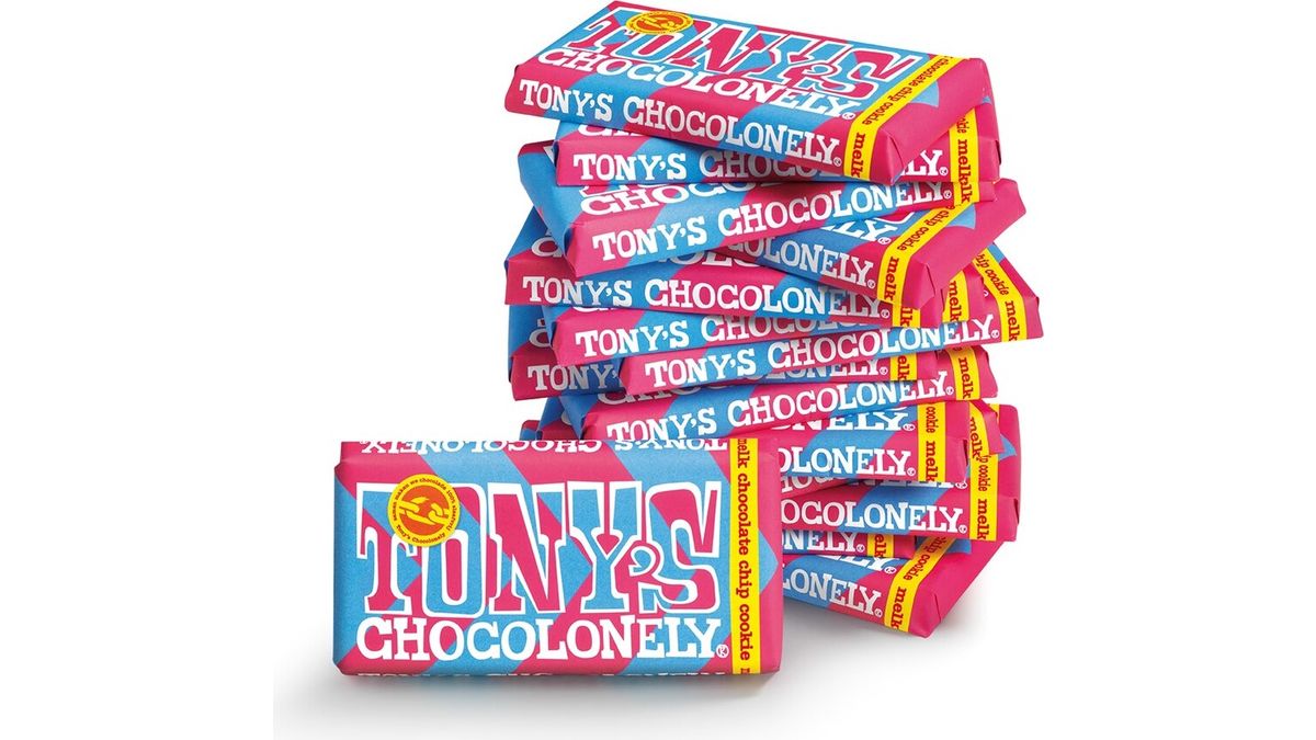 15x Tony's Chocolonely Milk Choco Chip Cookie Aanbieding - iBOOD