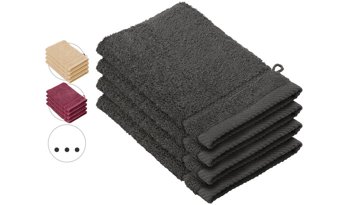 Made Easy Kit Badehandschuhe – 6 Stück, 15,2 X 22,9 Cm, Frottee Mit Aufhängebändel