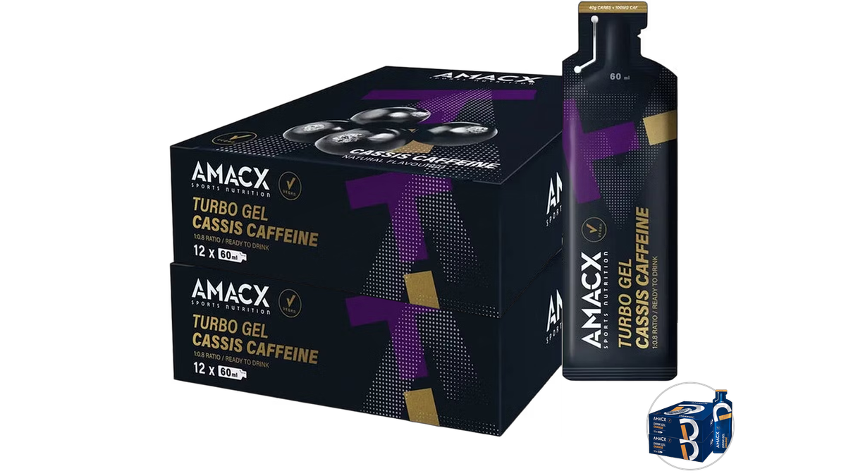 24x Amacx Turbo Gel Cassis | 60 ml Aanbieding - iBOOD