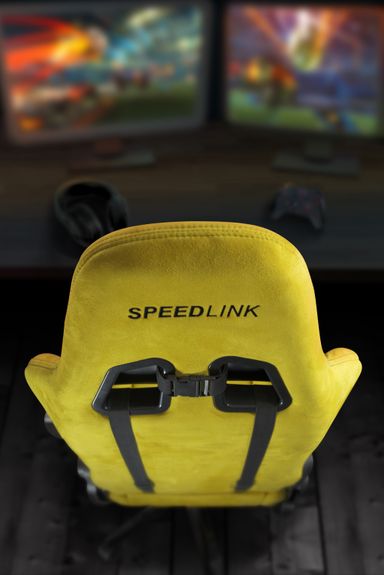speedlink-regger-gamestoel-geel