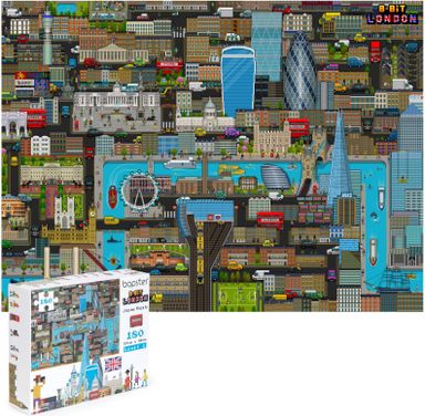 bopster-pixel-puzzel-london-180-stukjes
