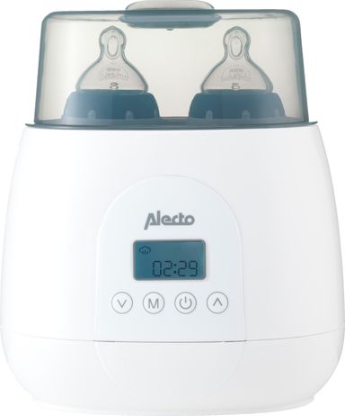 alecto-dubbele-flessenwarmer-voor-2-flesjes