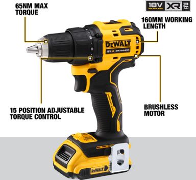 dewalt-18-v-xr-schroef-boormachine-accus