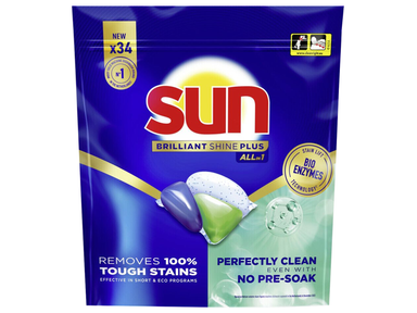 204x-sun-brilliant-shine-plus-vaatwastablet
