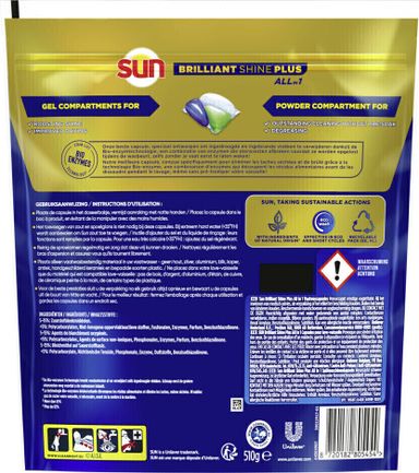 204x-sun-brilliant-shine-plus-vaatwastablet