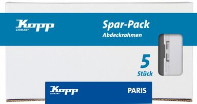5x-kopp-paris-abdeckrahmen-2-fach-arktiswei