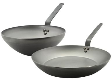 de-buyer-koekenpan-en-wok