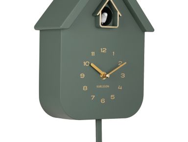 ka6080gr-karlsson-wall-clock-solo-color-cuckoo-jungle-green-product-0