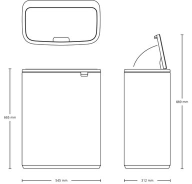 233609-brabantia-bo-touch-bin-afvalemmer-2-x-30-liter-met-2-kunststof-binnenemmers-product-1