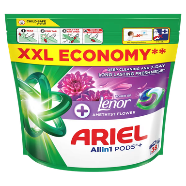 3x-ariel-tabs-touch-of-lenor-amethyst-flower-38ct-114ct-product-0