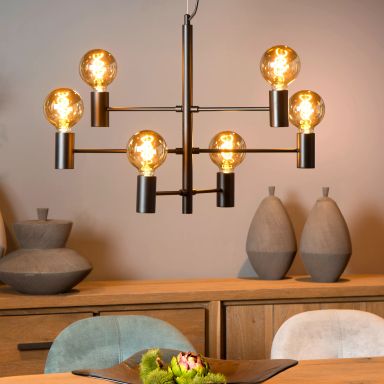 lucide-leanne-hanglamp-6xe27-zwart-product-2