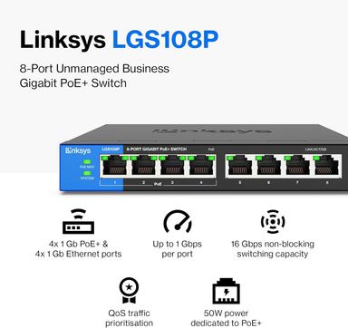 linksys-lgs108p-8-port-gigabit-unmanaged-network-switch-50w-poe-product-2