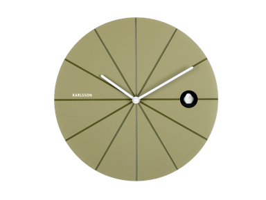 karlsson-wall-clock-destacado-cuckoo-olive-green-w-luxury-green-ka6068gr-product-0