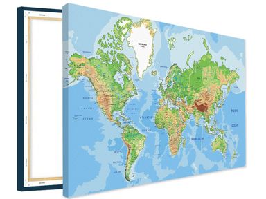 voucher-wereldkaart-canvas-120-x-80-cm