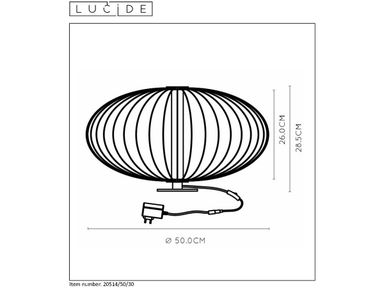 lucide-carbony-tafellamp-50-cm