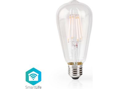 2x-nedis-smart-led-lampe-st64-transparent