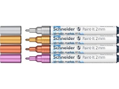 2x-schneider-metallic-marker-2-mm-gold
