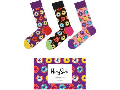 happy-socks-giftbox-donut-3-paar