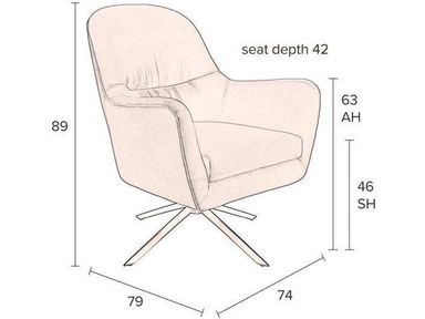 dutchbone-robusto-loungestoel