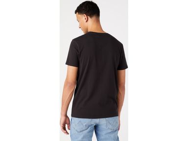 wrangler-americana-t-shirt-schwarz