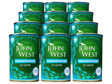 12x-john-west-tonijn-in-water-400-gr