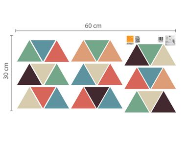 muursticker-triangles