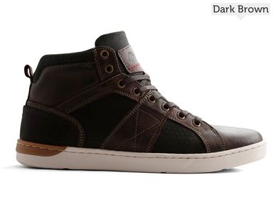 nogrz-lda-vinci-leren-sneakers-dark-brown