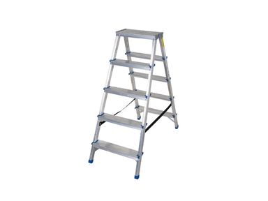 dubbele-aluminium-ladder-5-treden
