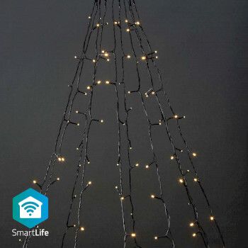Nedis LED arbre, blanc chaud, 10 x 2 m
