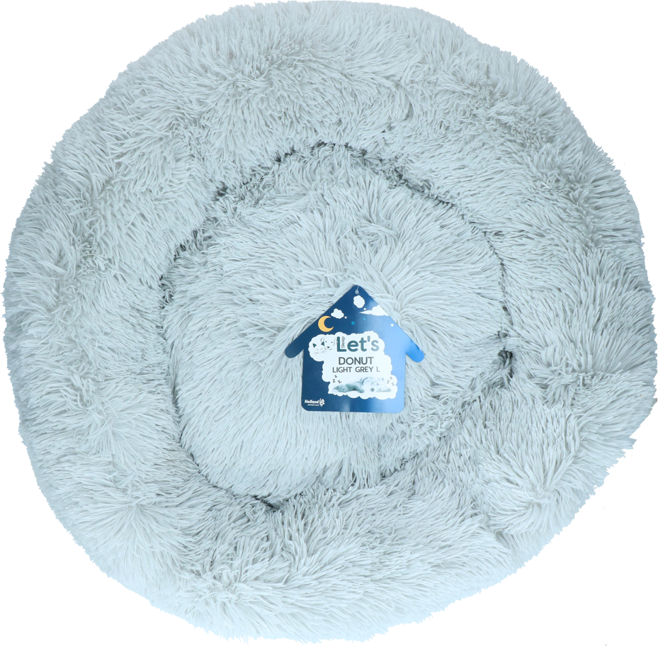 Let's Sleep Haustier- bett, Hellgr., 60 cm