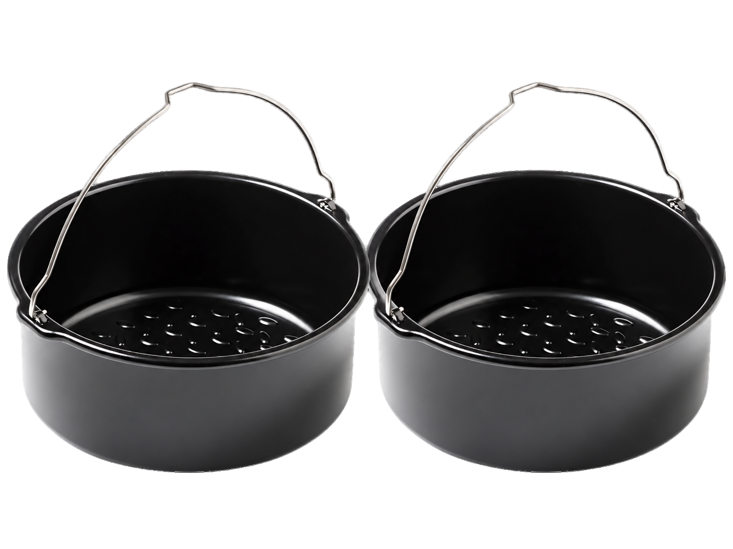 2x Pyrex Ronde Airfryer Bakvorm, 1,6 L