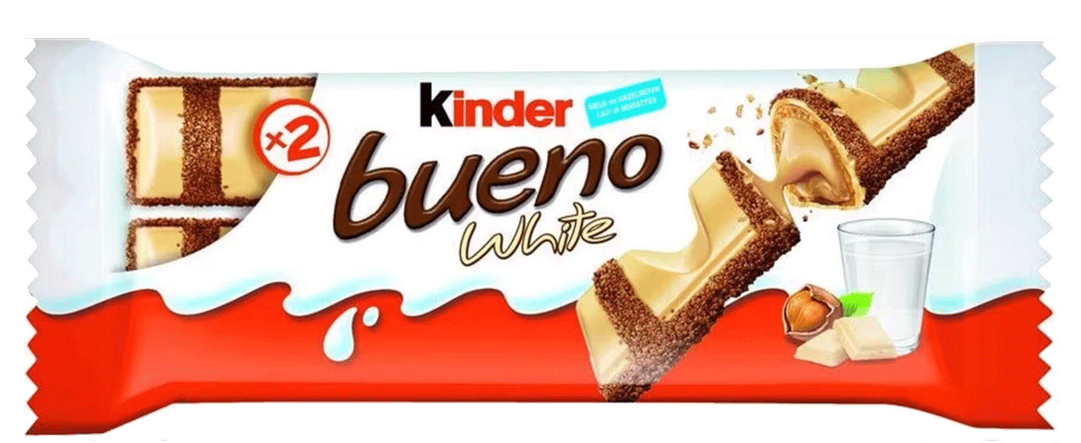 30x Kinder Bueno White, 39 g
