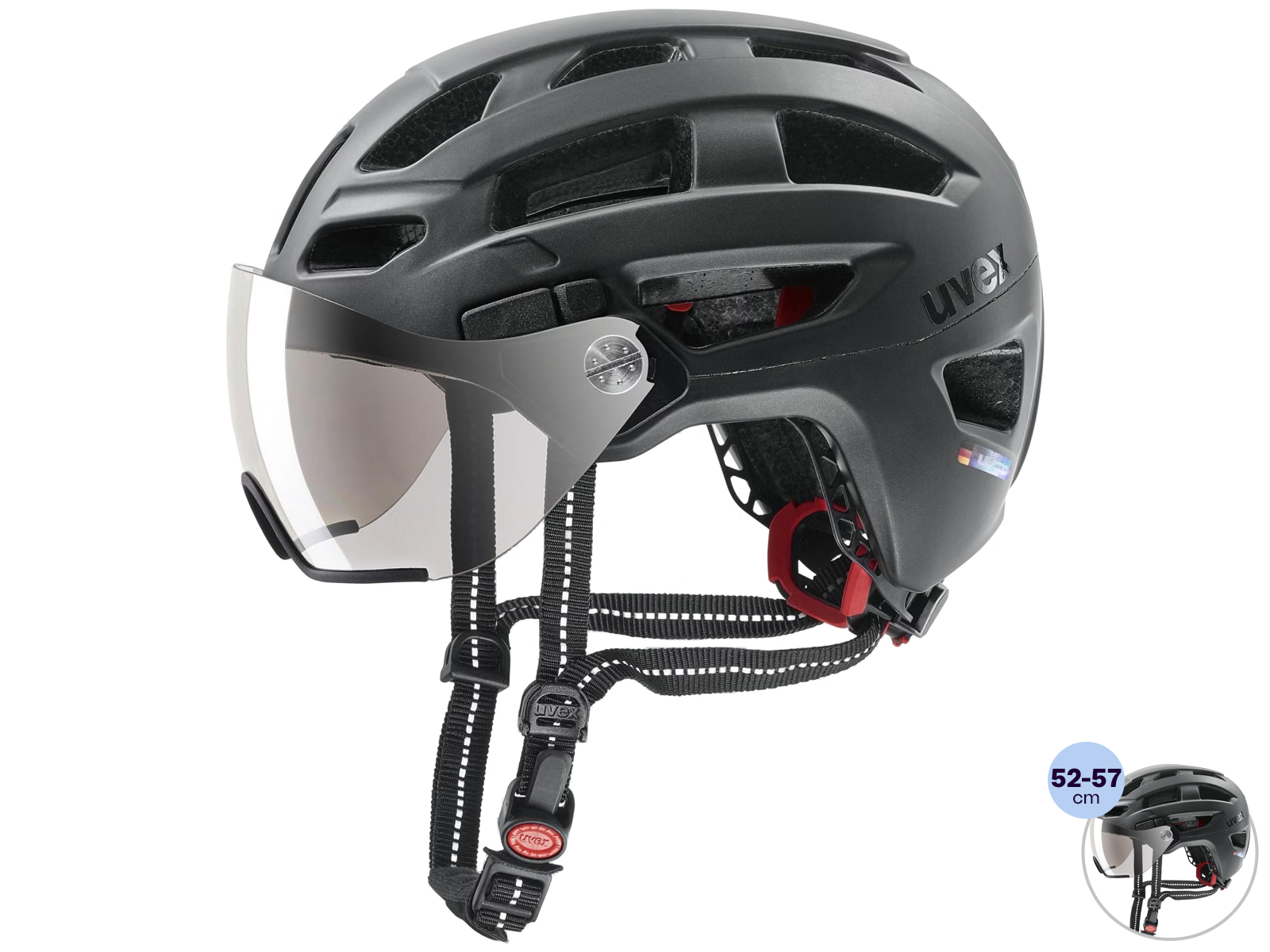 Uvex Finale Visor Fietshelm