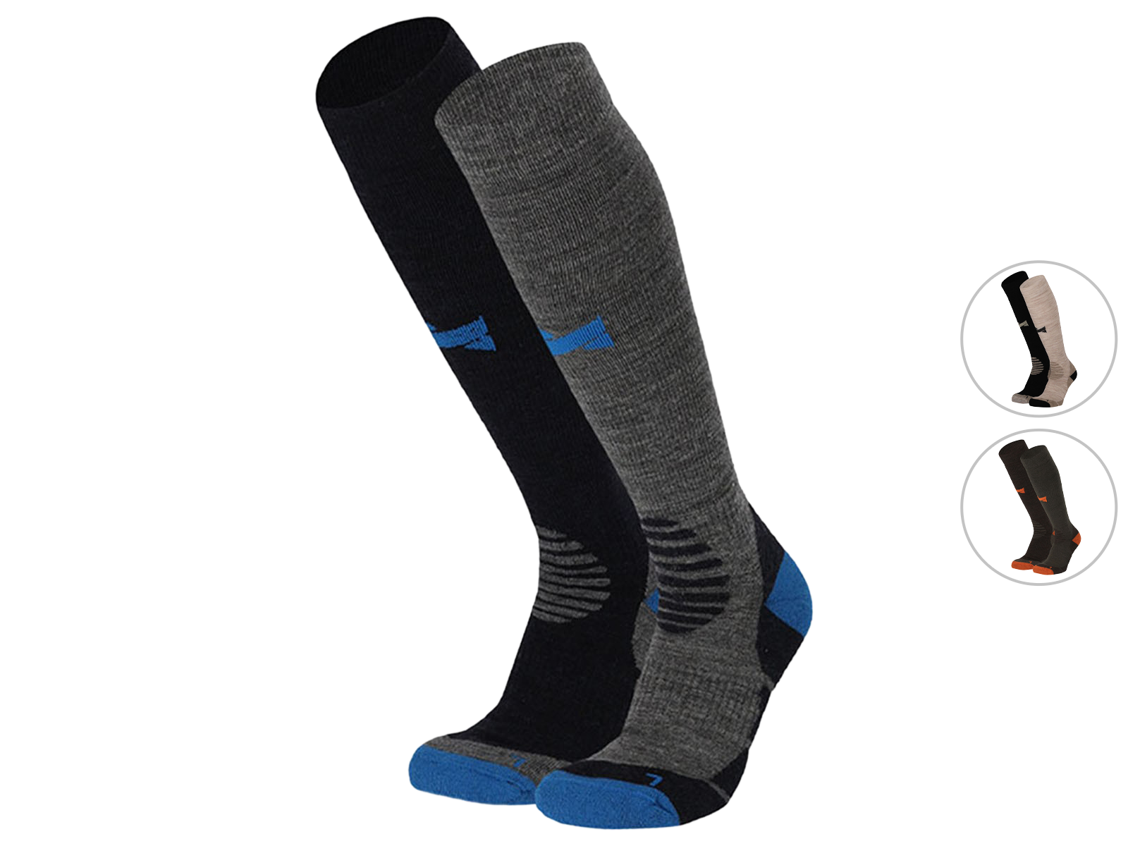 2x Heat Essentials Outdoor-compressiesokken, Unisex
