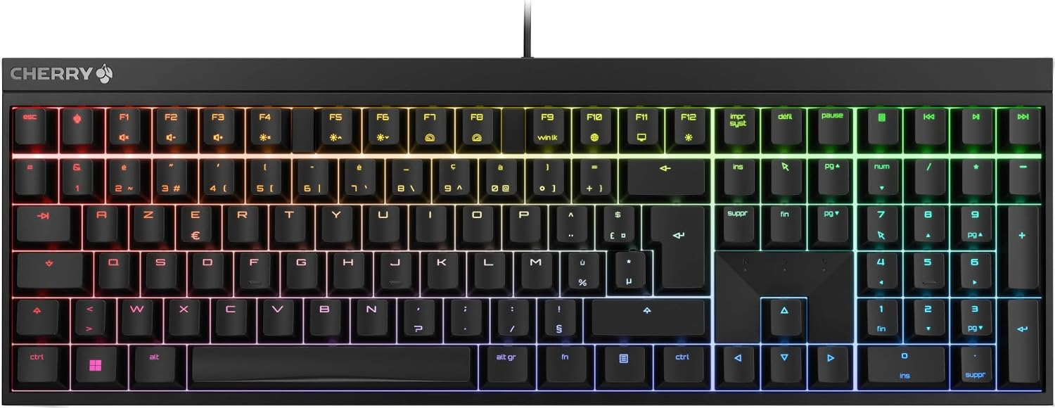 CHERRY MX 2.0S RGB Gamingtoetsenbord, MX RED