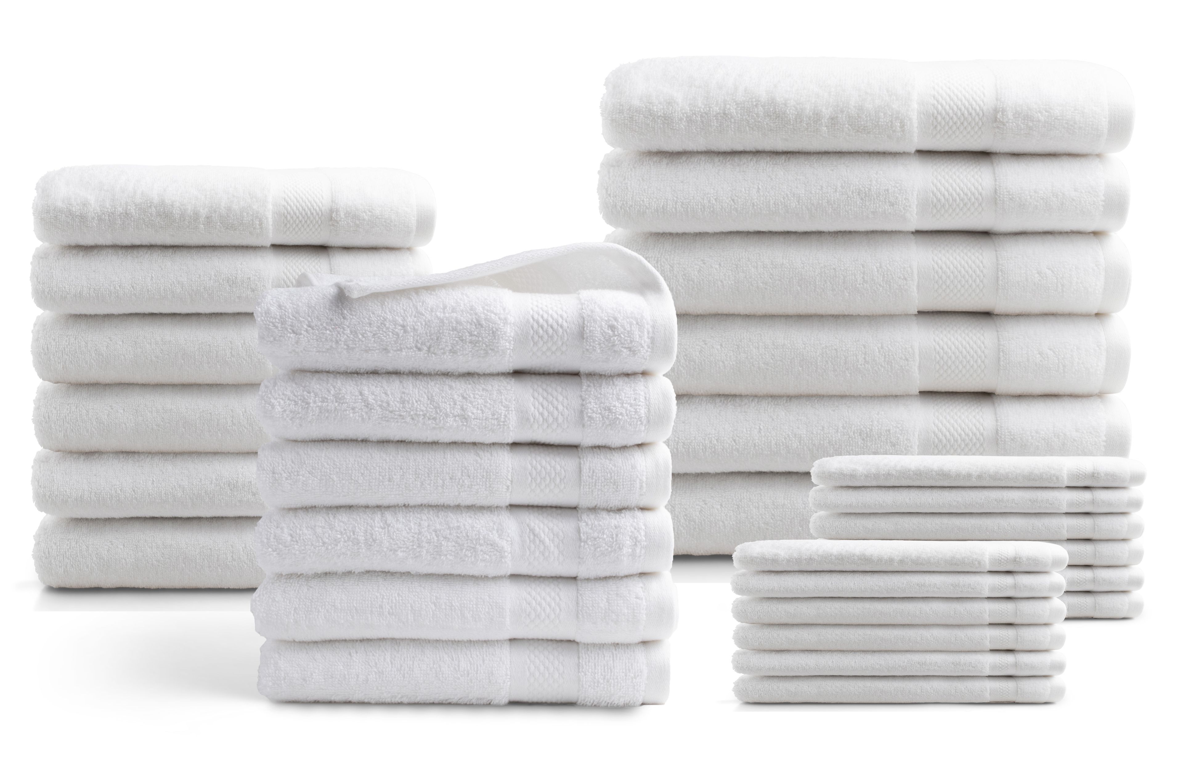 DoubleDry Badtextiel Set, 30-delig, 500 g/m2 