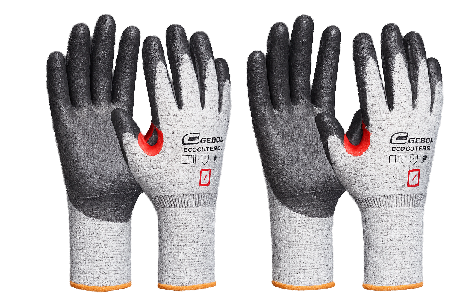 GEBOL Eco Cut C Plus, Taille 10/XL, 2 paires