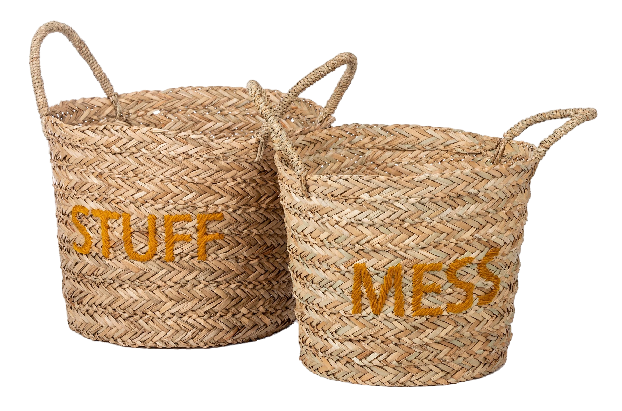 Paniers de rangement Messy Stuff de Kidsdepot, Lot de 2