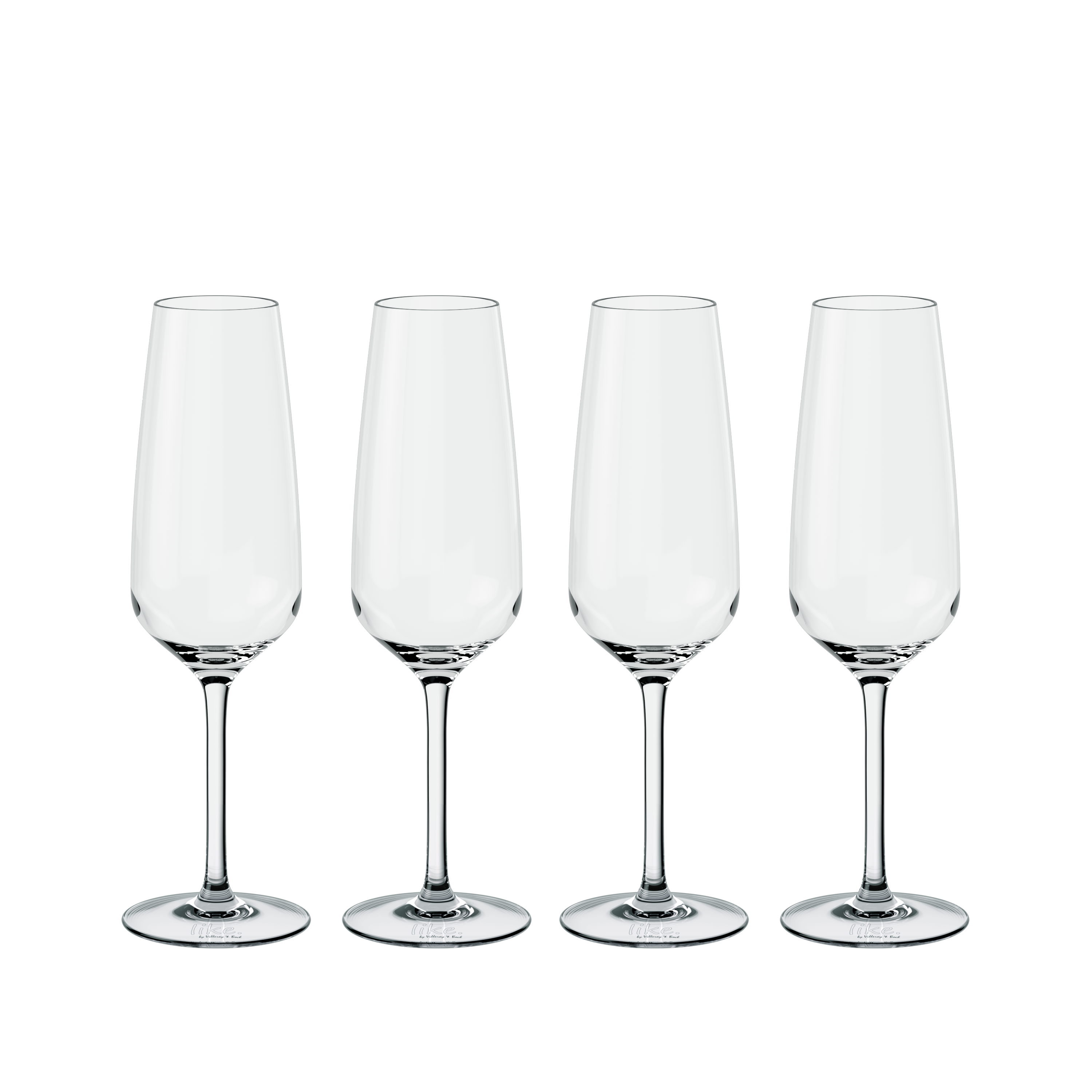 like. by Villeroy & Boch Essential, 4 Champagneglazen