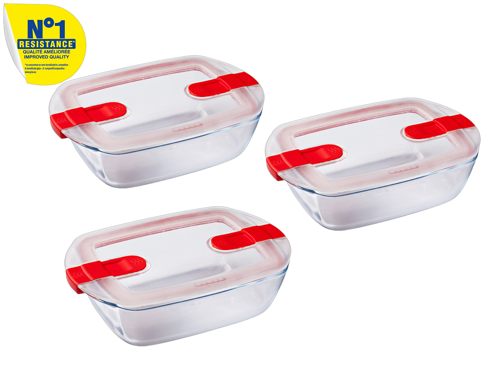 Pyrex C&H Schalenset, 3-delig