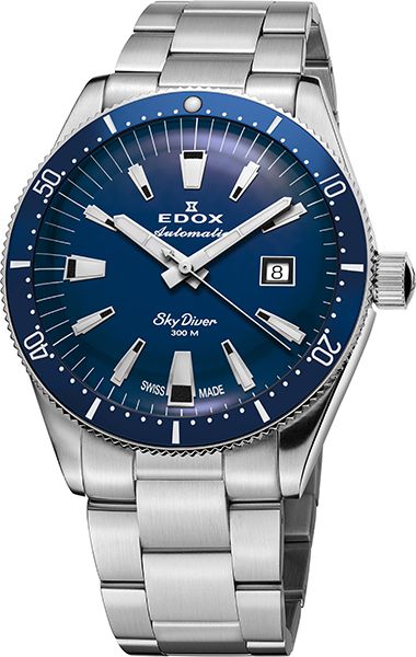Edox Skydiver Date Automatikuhr, Limited Edition 