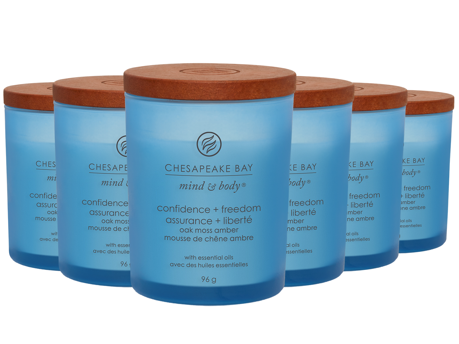 6x Confidence & Freedom Kaars, Mini