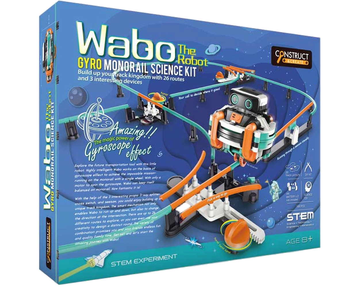 Construct & Create Wabo Roboter, Gyro Monorail