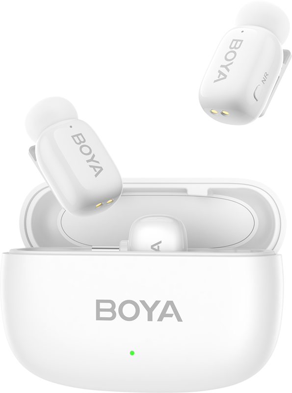 Boya Mini-13 Draadloze Microfoon, 2.4 GHz, 2TX + 2RX