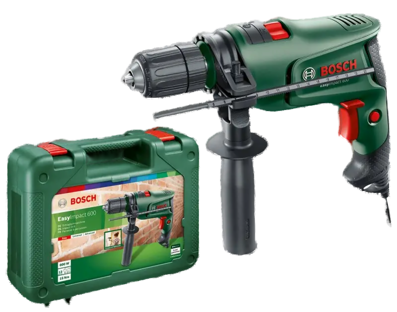 Bosch EasyImpact 600 Perceuse à percussion, 600 W