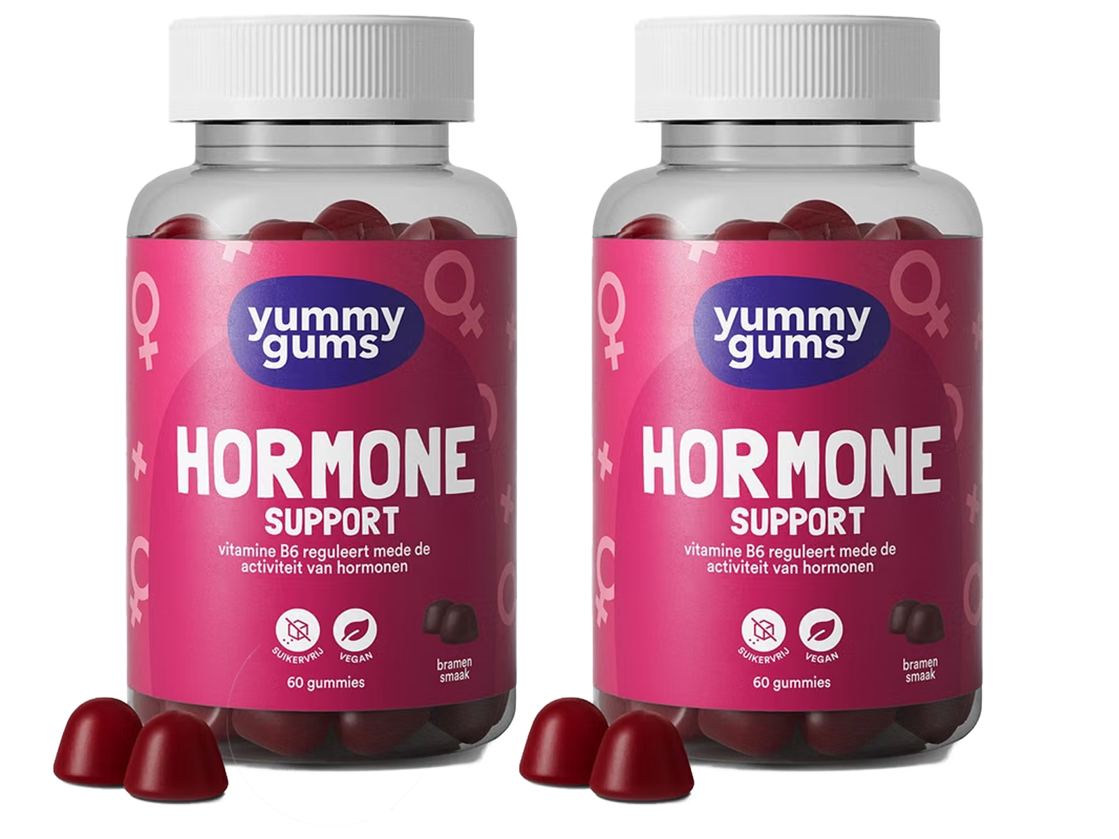 2x 60 YUMMYGUMS Soutien hormonal