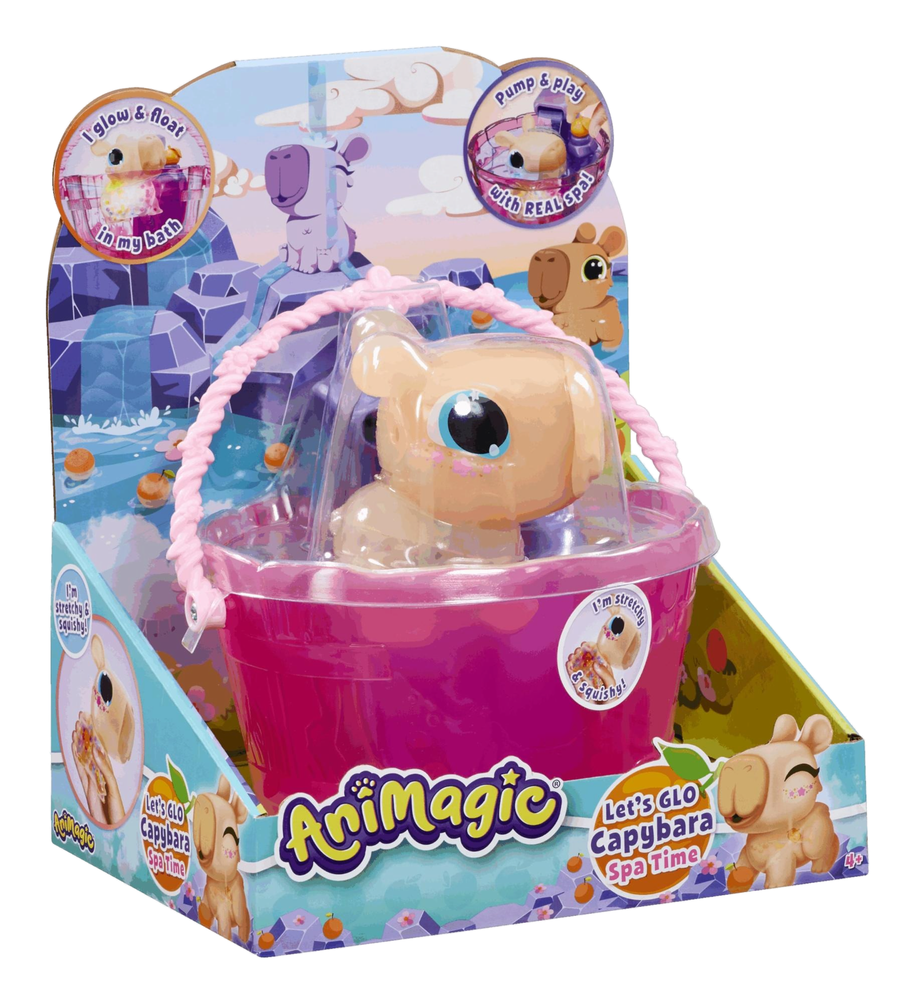 Goliath Animagic Let's Glo Capybara Spa Time Spiel-Set